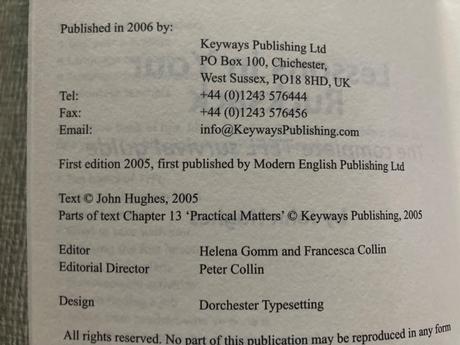 Lessons in your rucksack (2006), 