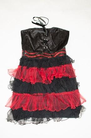 Salónové dievča šaty, veľ. s-m a,