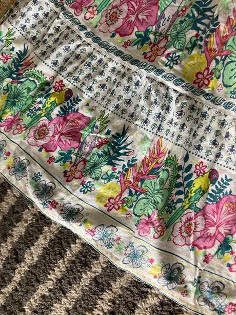 Farebné maxi šaty, h&m,128