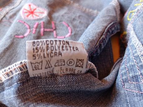 Jeansová vesta, rose,122