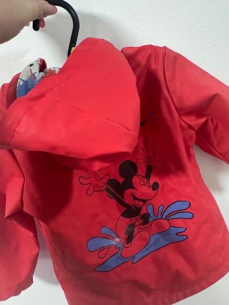 Nepremokavá bunda s kapucňou mickey, f&f,74