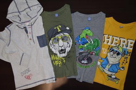 4 ks tričká, dopodopo,122