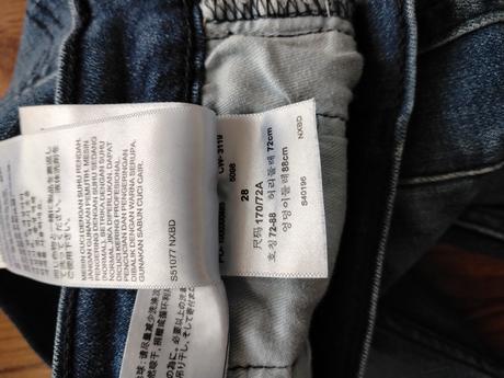 Rifle levi's w28, levis,xs