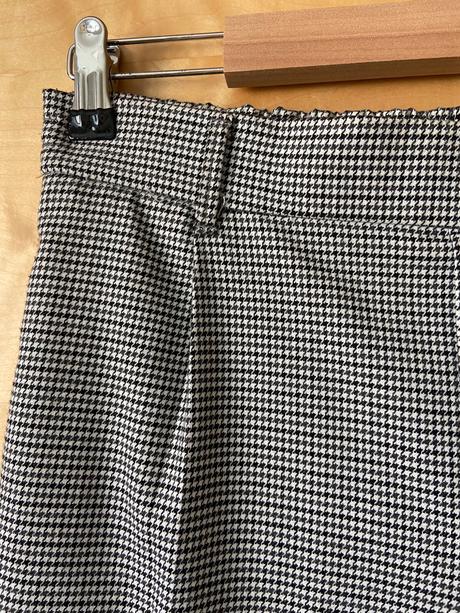 Cierno-biele cullote nohavice, zara,xs