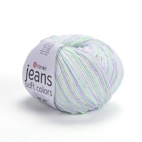 Yarnart jeans soft colors 50g,