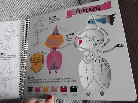 Knižka so šablonami na kreslenie,