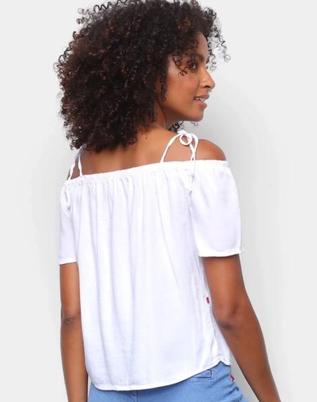 Pieces biely top/tričko vel.m, 38 / m