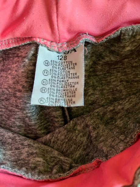 Zateplené legínky s reflexnými prvkami, lusa,122