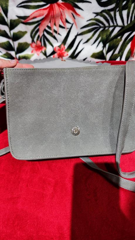 Šedá crossbody kabelka,