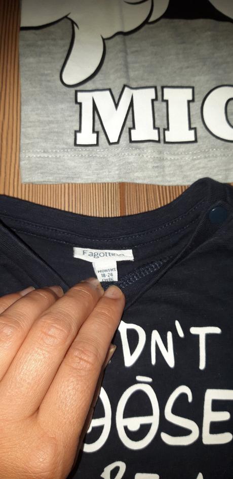 Nohavice plus tricko 86-92, fagottino,86