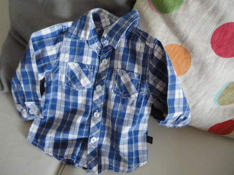 Chlapč. košela na 6/9mes.- okay-, okay,74