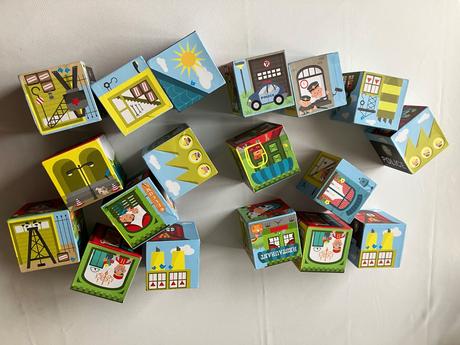 Kartónové kocky,