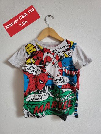 C&a spiderman marvel superhdovia tričko 110 kuk, c&a,110