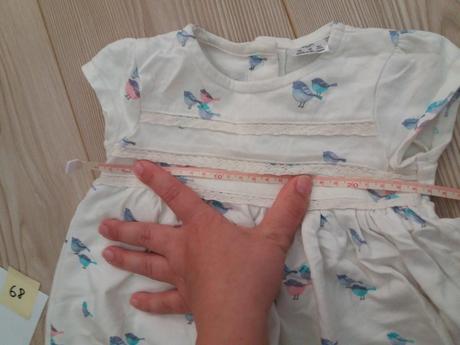 Vtačikové šaty, f&f,68