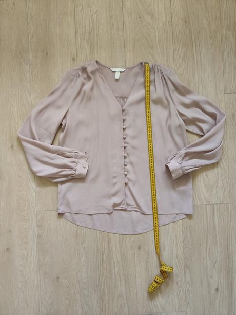 Pudrová blúzka h&m, h&m,36