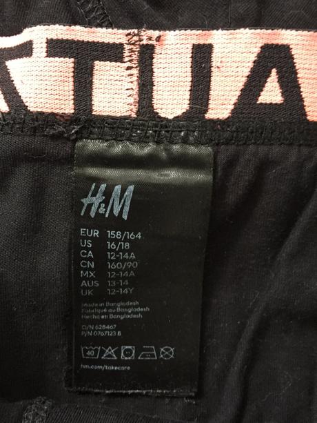 Chlapčenske boxerky 5ks, 12-14 rokov, h&m,158