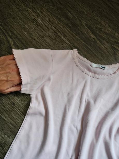 Ruzove pyzamko, h&m,116