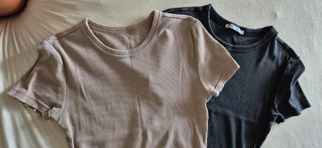 Rebrovane tričká, zara,s