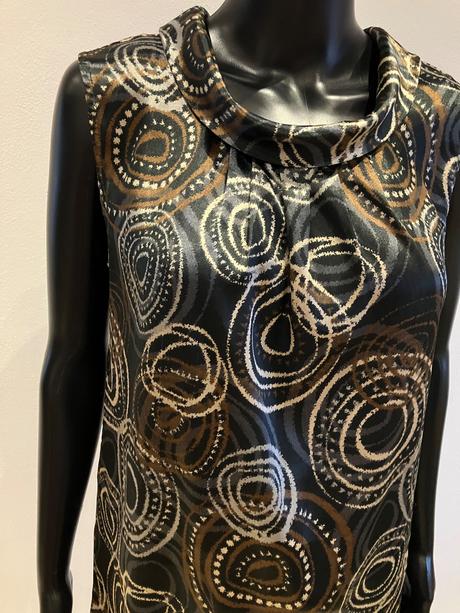 Dámske vzorované šaty bez rukávov chillytime (40), l