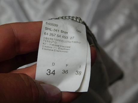 Luxusna upletova tunika/predlzeno tričko, 36