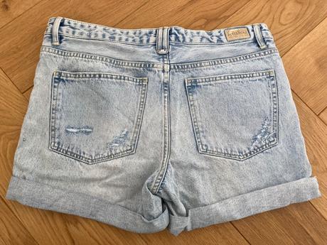 Denimove sortky, pull&bear,l