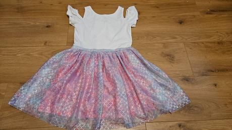 Šaty malá morská víla 128, c&a,128