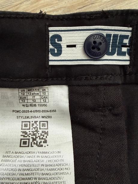 Chlapcenske nohavice, guess,152