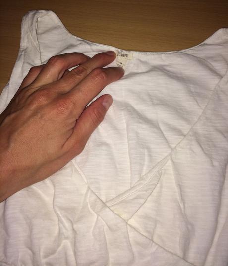 Biely topík j.crew, s