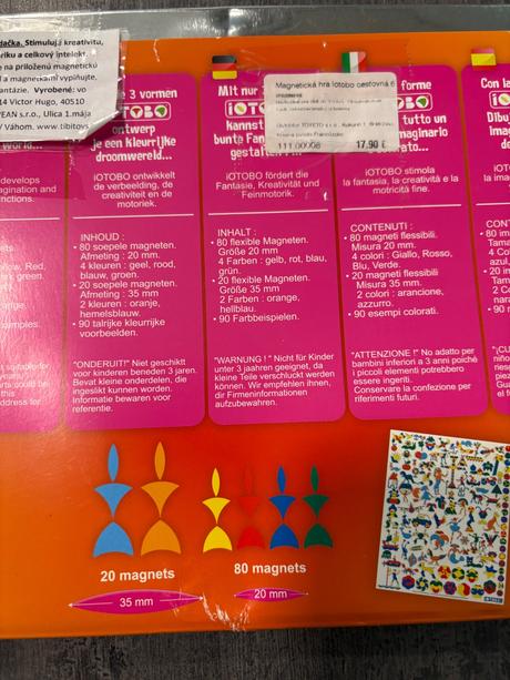Magneticka hra lotobo,