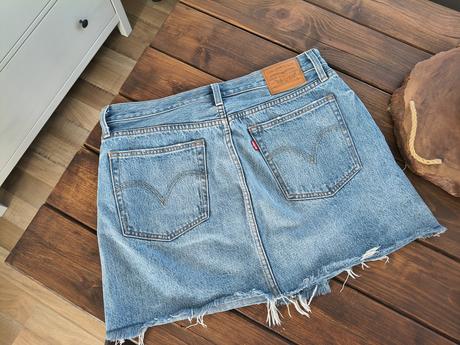 Levis 501 riflová sukňa 30-l, levis,l