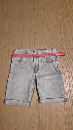 Zara krátke riflové nohavice šedé 140, zara,140