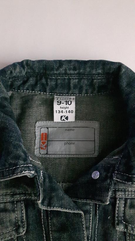 Rifľová bunda č. 134-140, kenvelo,134