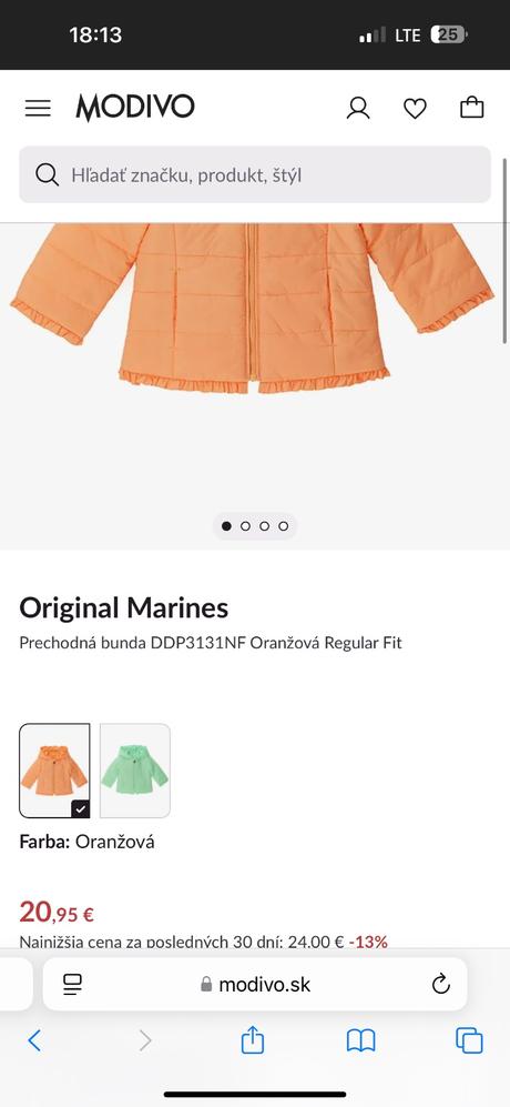 Original marines prechodna bunda 1x oblecena, original marines,116