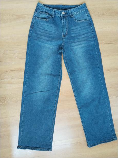 Široké rifle s vysokym pasom, m