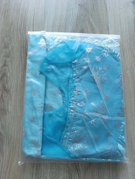 Frozen elsa šaty - 4 veľkosti 100,110,130,140,