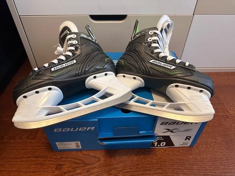 Detské hokejové korčule bauer - výborný stav, bauer,33