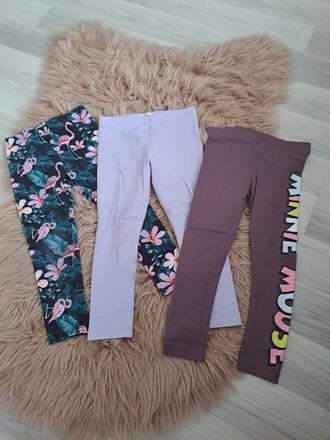 Dievčenské legíny 3ks, 104