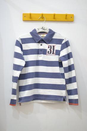 Detské pásikavé tričko 122/128, 122