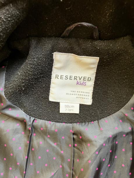 Kabátik čierny 98, 98