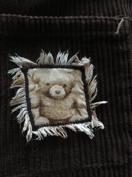 Milá menčestrová bundička s medvedíkmi, george,68