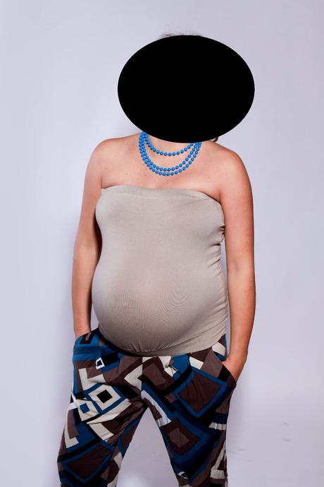 Elegantný tehotenský overal, xs