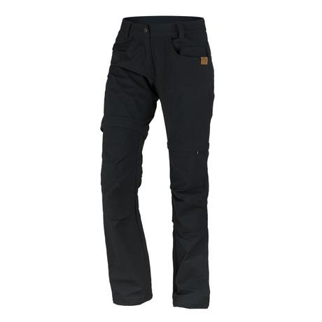 Dámske strečové nohavice northfinder 2v1 raven, northfinder®,s