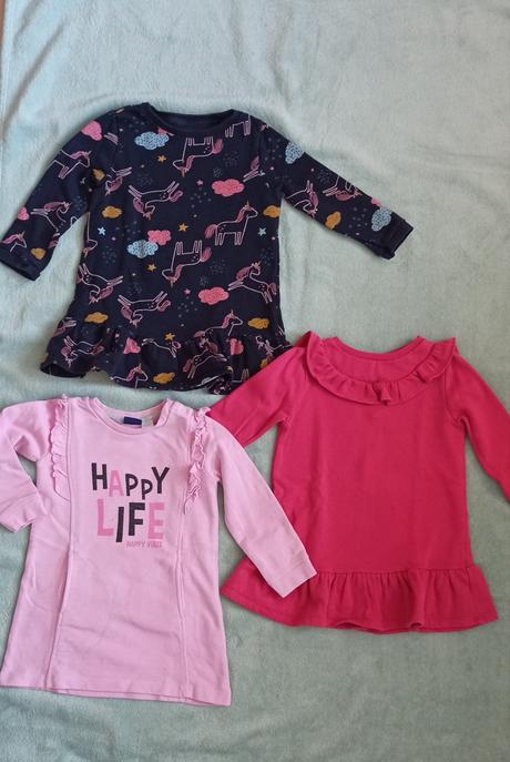 Teplákové šaty 3-4 rokov, f&f,104