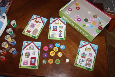 Hello kitty hady a rebríky človeče domčeky,