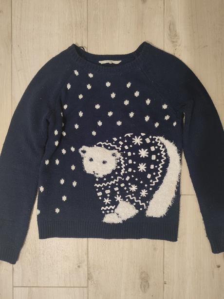 Sveter vianočný, clockhouse,xs