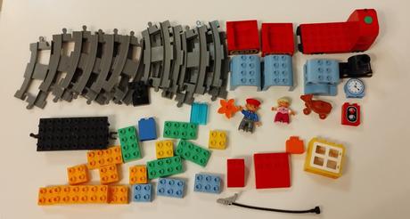 Lego duplo vláčik,