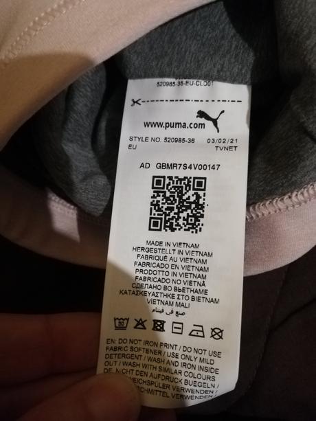 Sportovy top, puma,l