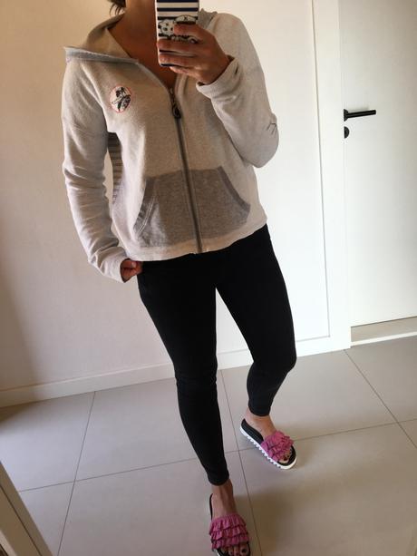 Padnuta mikinka do pasu - roxy, roxy,s