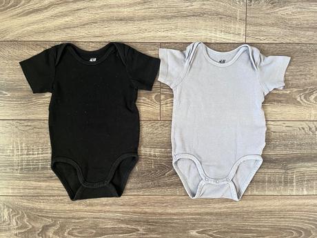 8 ks letne body 74, h&m,74