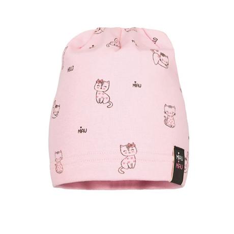 Bavlnená tenká čiapka s mačkami 48-50 cm ajs 52008, ajs,48 / 50